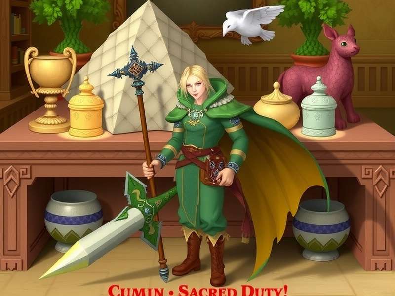 Cumin Guardian Sacred Duty Mythological Inspiration - Indian Folk Art & Myths